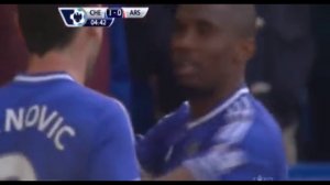 5' S. Eto'o Chelsea - Arsenal 1 - 0
