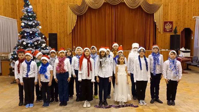 С Новым годом! Поздравления от 5В класса МБОУ гимназия 6 смотреть онлайн