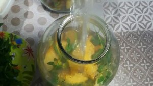 Компот из Айвы с мятой на зиму !