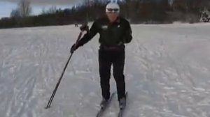 Beginning Skate skiing