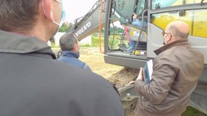 Dig Assist - In-Field Design 3D VOLVO - Sistema di scavo 3D TRIMBLE