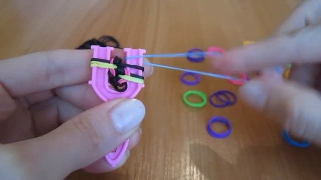Браслет КОСА РУСАЛКИ ? MERMAID BRAID ? rainbow loom bracelet WITH MINI LOOM ? смотреть онлайн