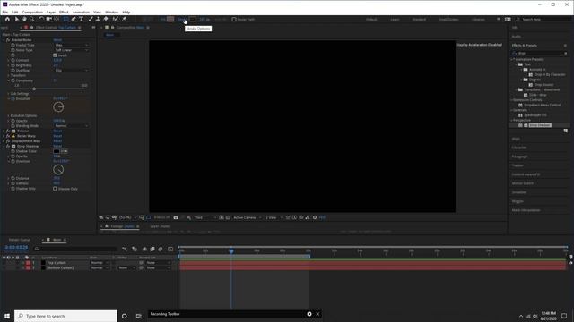 Simple and Beautiful Curtain Opening Animations - After Effects Tutorials (No Plugins)