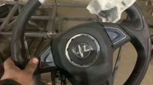 Установка рулевой колонки на вездеход