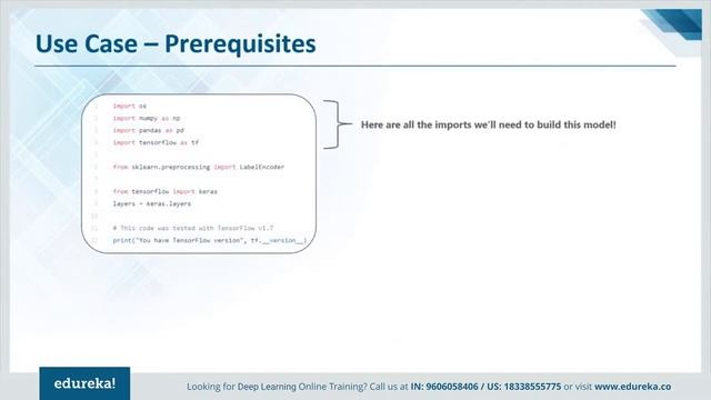 Keras Tutorial For Beginners | Deep Learning Models Using Keras | DL Tutorial | Edureka Rewind смотреть онлайн
