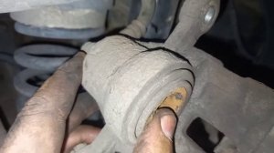 Замена задних тормозных колодок, kia ceed