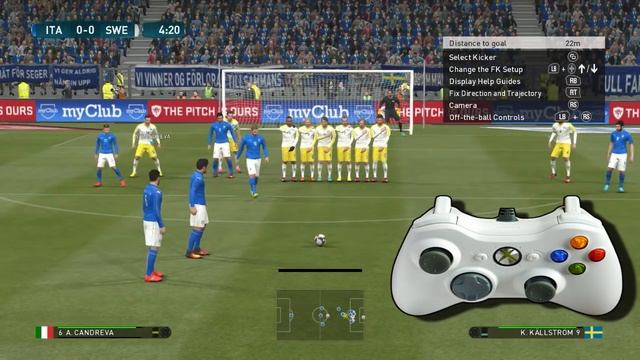 [PES 2017] Free Kick Tutorial (PC, PS4, Xbox) | Exclusive смотреть онлайн