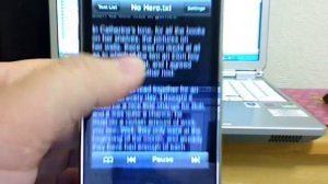 iPhone Application E-Book Reader TEXTPlayer Good !! TXT Viewer
