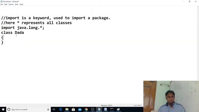 6. First Program Explanation part-1 Core Java Free смотреть онлайн