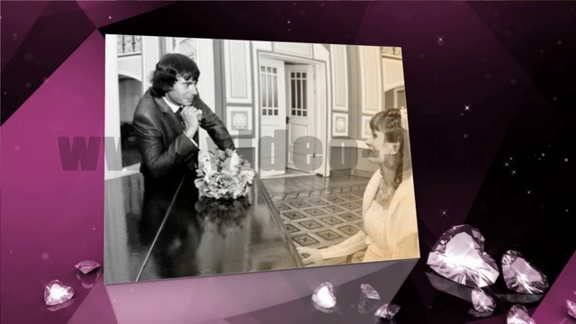 Слайд-шоу любимому на годовщину. Романтическое поздравление.