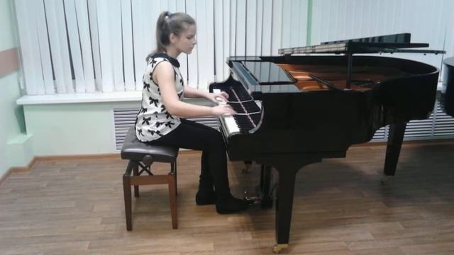 Щеголькова Анастасия, Рахманинов "Итальянская Полька" смотреть онлайн