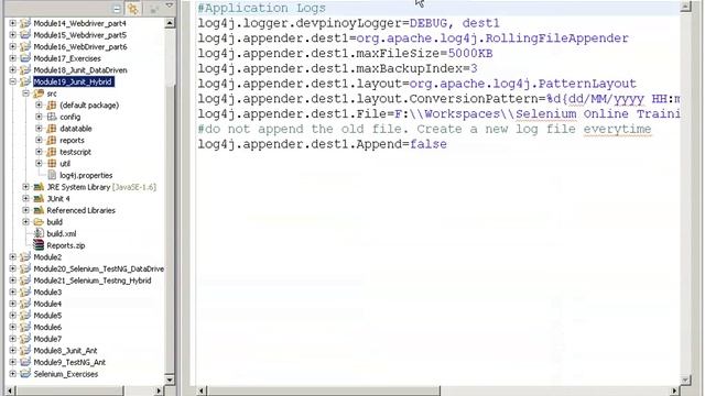 Selenium tutorial Selenium Training- Hybrid Framework (Keyword driven and Data driven) framework
