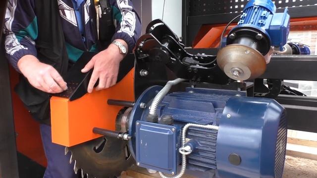 Заточной станок на пилораме смотреть онлайн