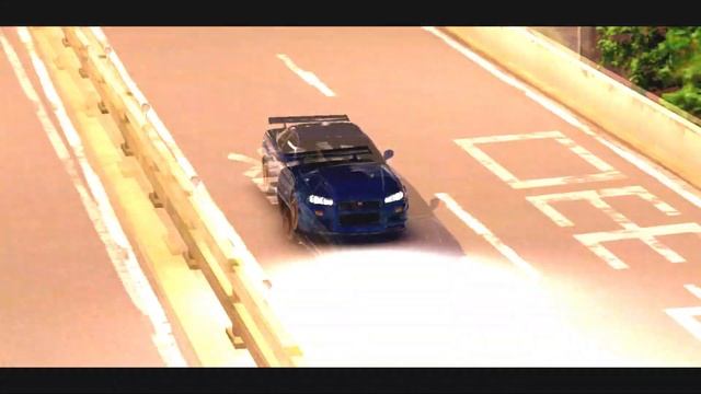 Flipaclip Animation Feat. Assoluto Racing  Nissan Skyline GT-R R34 V-Spec II Cinematic