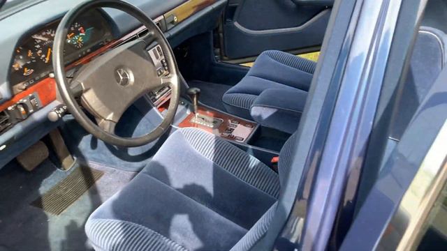 Mercedes-Benz 560 SEL 43k km - 1987 смотреть онлайн