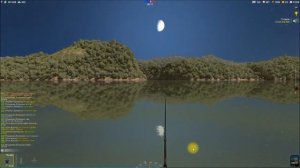 Буффало большеротый, ловля рыбы для открытия локации Две реки, в игре Трофейная рыбалка 2