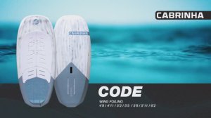 04 Cabrinha CODE Wing Foil Board