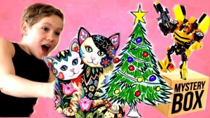 БАМБЛБИ и MYSTERY BOX устроили для КОШЕК НОВЫЙ год!