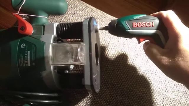 Oberfräse Bosch POF1200 /1400 Lift für Unter-Tischeinbau