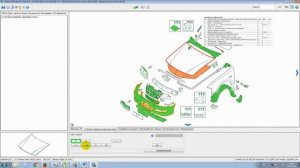 Расчет  повреждений средней степени в Audatex ОСАГО Про. Передняя часть автомобиля. Занятие 3.