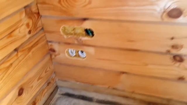 Скрытая электропроводка в деревянном доме из профилированного бруса смотреть онлайн