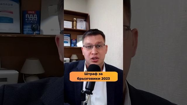 Штраф за брызговики 2023