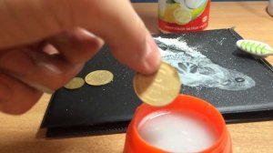 Чистка монет из Алюминиевой бронзы