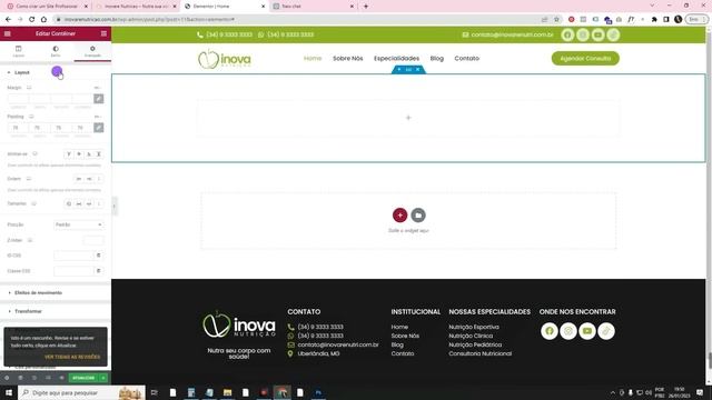 Como Criar Um SITE PROFISSIONAL no WordPress com Elementor Grátis em 2023 [Sem Programação] смотреть онлайн