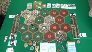 248 Fallout. Настольная игра 1/2 часть играем в настольную игру.