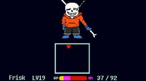 Underswap: Distrust Sans Fight Phase 1 (And little Phase 2)