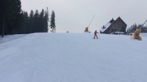 Базовые повороты на лыжах