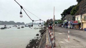 4K HDR | Cat Ba Town Walk | Vietnam Walking Tour 2023 - Binaural Sound