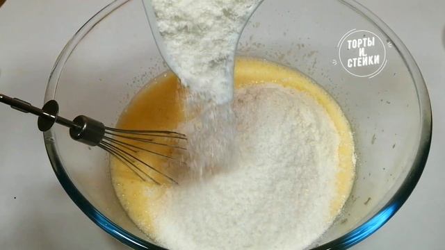 Хрустящий десерт. Венские вафли с кокосовой стружкой.