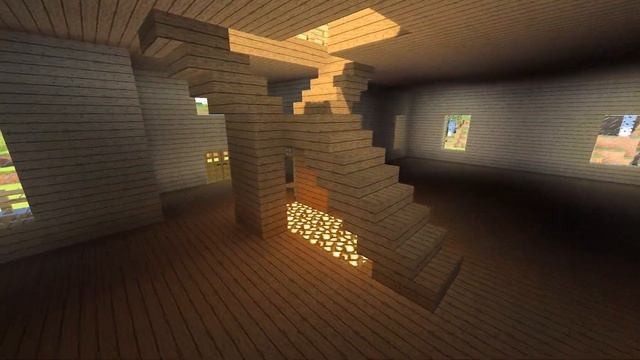 Большой деревянный ОСОБНЯК в Майнкрафт смотреть онлайн