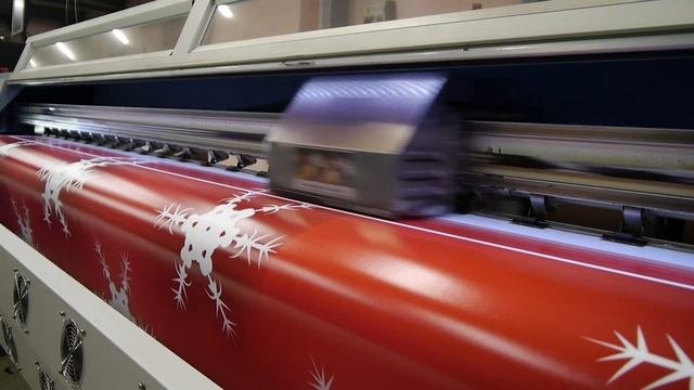 Печать широкоформатного баннера в типографии 
