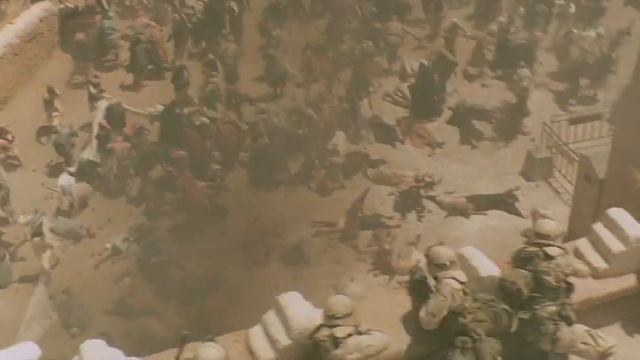 Правила боя / Rules of Engagement / 2000 / Battle scene