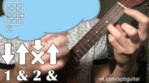 КАК ИГРАТЬ БОЙ С ГЛУШЕНИЕМ СТРУН НА УКУЛЕЛЕ УРОК 8