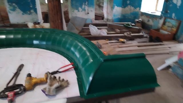 готовая лицевая часть радиусного закомара смотреть онлайн