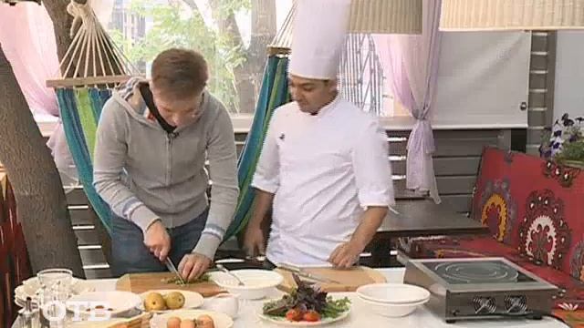 Мужчина на кухне: творог по-грузински