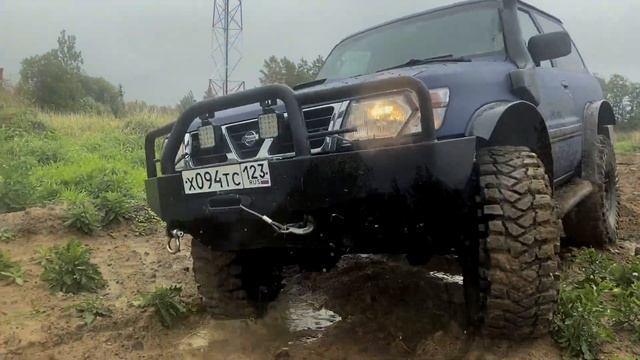 #PATROL #Y61 swap TOYOTA V8 3UZ-FE - test 37" #Maxxis + 6AT Aisin смотреть онлайн