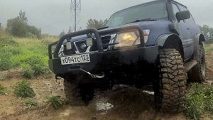 #PATROL #Y61 swap TOYOTA V8 3UZ-FE - test 37" #Maxxis + 6AT Aisin