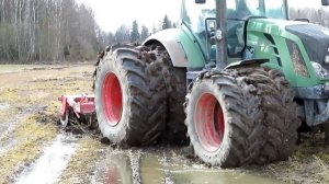 Трактор , FENDT 828 Vario, Volvo 940.