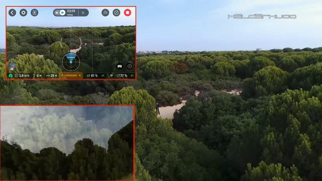 Parrot Bebop 2 Drone in Sport Mode V4.3.1 FreeFlight Pro V5.0.1 смотреть онлайн