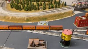 My dream locomotive 🚂 GS-4 kato Southern Pacific 4449 and switching with my Athearn challenger