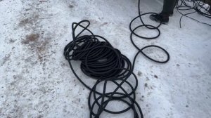 Установка СЕПТИКА ЗИМОЙ для частного дома | Монтаж Евролос Про 3+