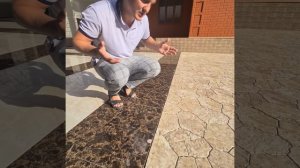 НАГЛЯДНЫЙ ПРИМЕР СОЧЕТАНИЯ КЕРАМОГРАНИТА С КЕВЛАРОБЕТОНОМ + ОТЗЫВ НАШЕГО КЛИЕНТА