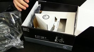 Unboxing: AKG K 271 MK II Studio Headphones