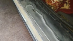 Киа каренс,замена двух арок и накладок  порогов,окраска больных мест.