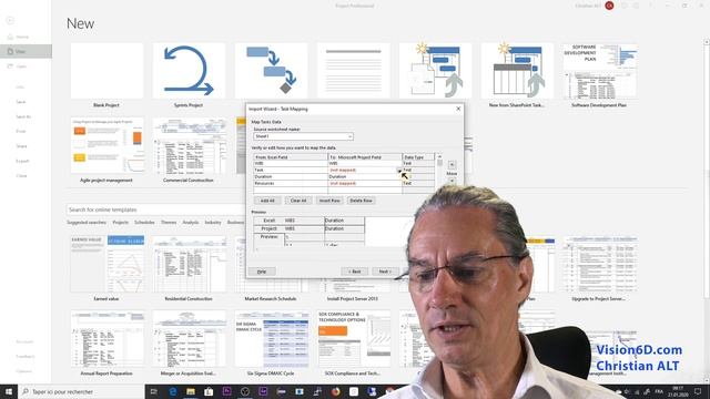 #45 MS Project 2019 ● Importing from Excel and Outlook ● Advanced