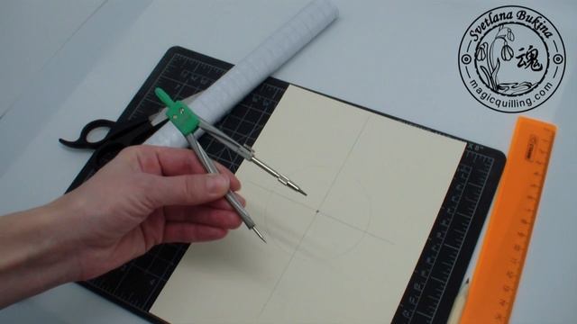 Видео-квиллинг. Шаблон для квиллинг снежинок своими руками. смотреть онлайн